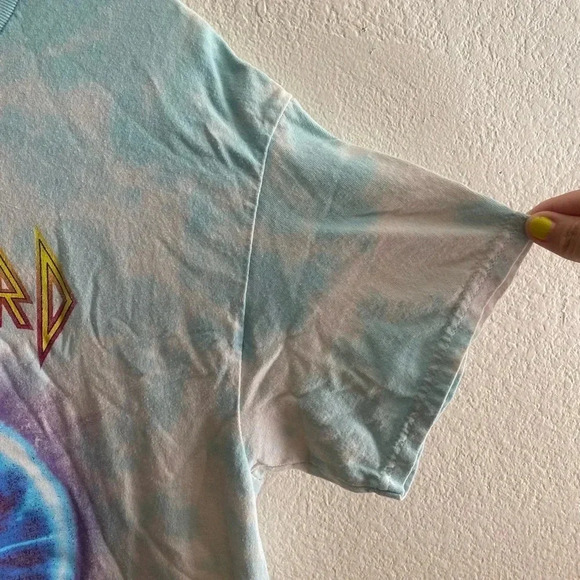 💥Def Leppard Adrenalize Tie-Dye Tee L - Picture 4 of 7